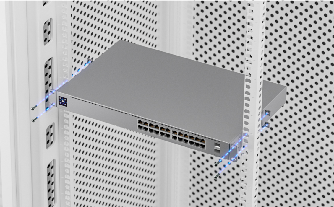 Ubiquiti USW-PRO-24-POE Networks UniFi Pro 24-Port PoE Géré L2/L3 Gigabit Ethernet (10/100/1000) Connexion Ethernet, supportant l'alimentation via ce port (PoE)