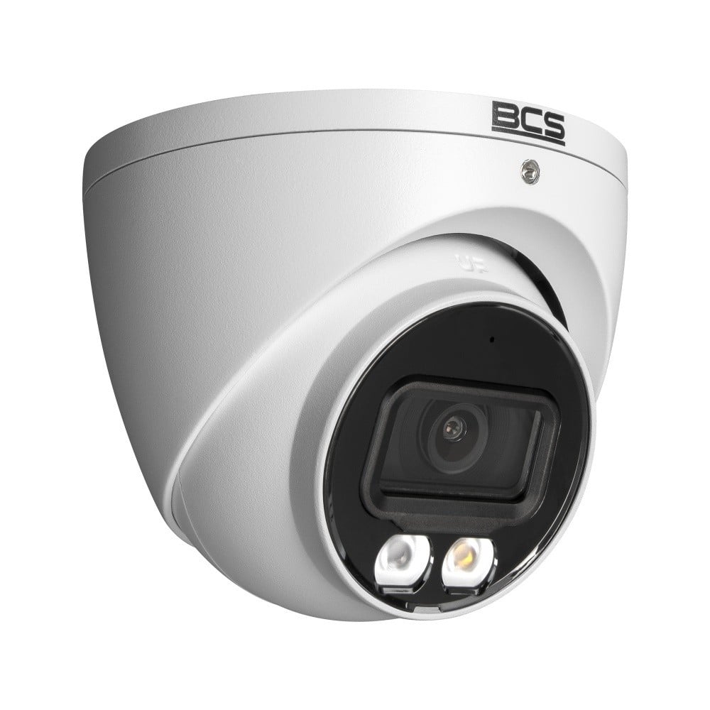 BCS BCS-L-EIP14FCR3L3-Ai1 Caméra dôme IP 4MP avec technologie NightColor et microphone