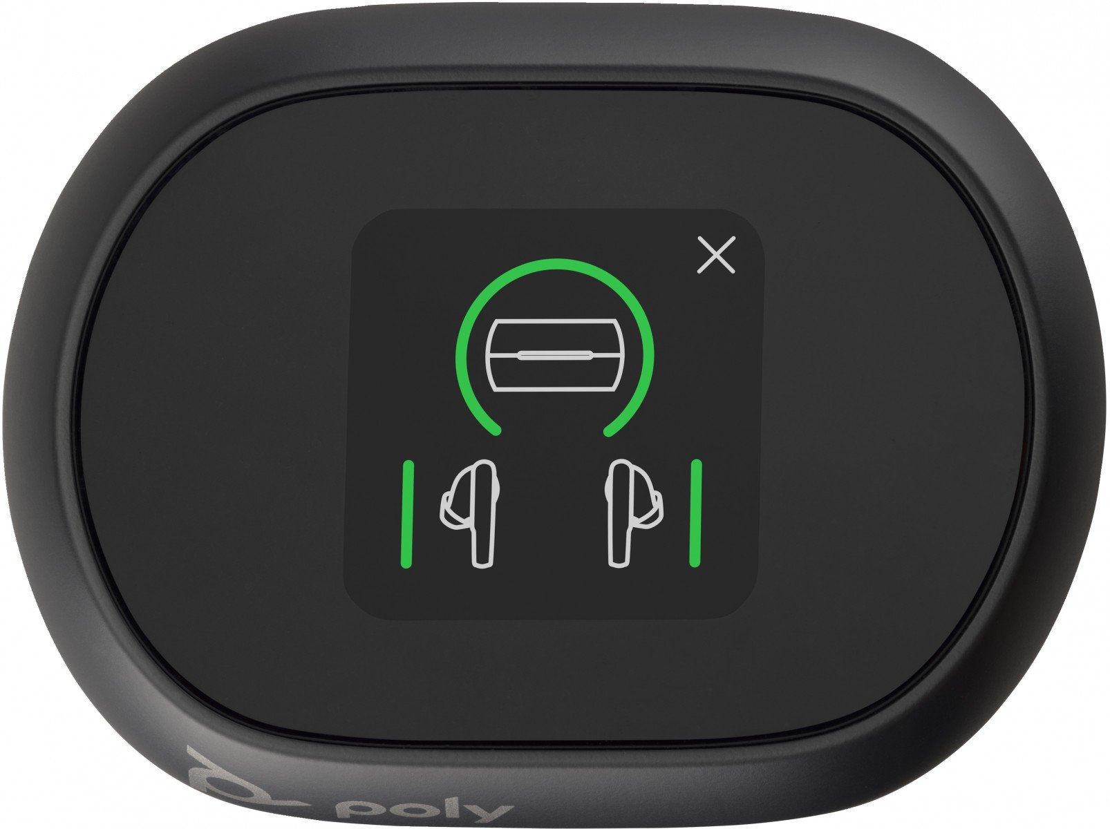 HP Poly Voyager Free 60+ UC M Carbon Black Earbuds +BT700 USB-C Adapter +Touchscreen Charge Case Casque Sans fil Ecouteurs Appels/Musique USB Type-C Bluetooth