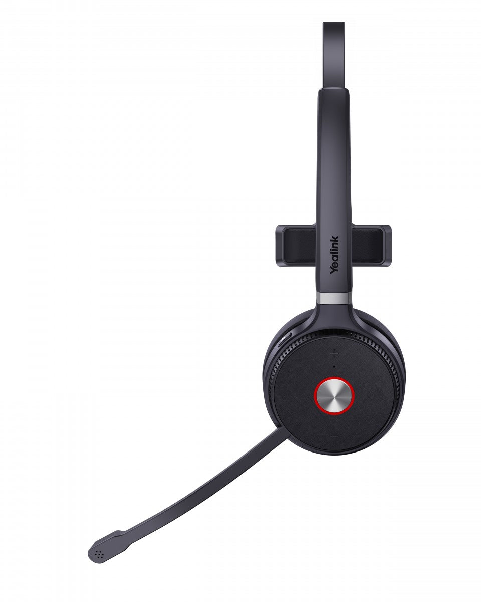 Yealink WH62 Mono UC Casque de Bureau Sans Fil Portée 160m Noir