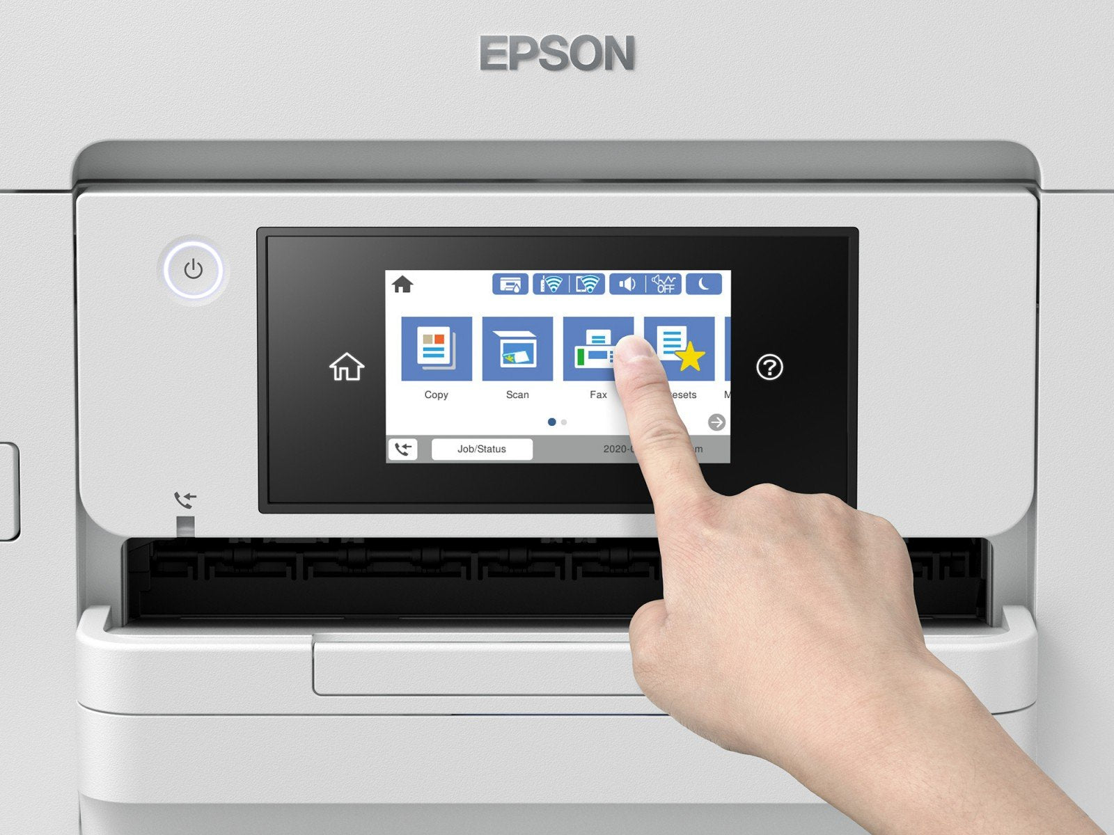 EPSON WorkForce Pro WF-C4810DTWF MFP colour ink-jet A4 36ppm print 500 sheets USB 2.0 LAN Wi-Fi USB host