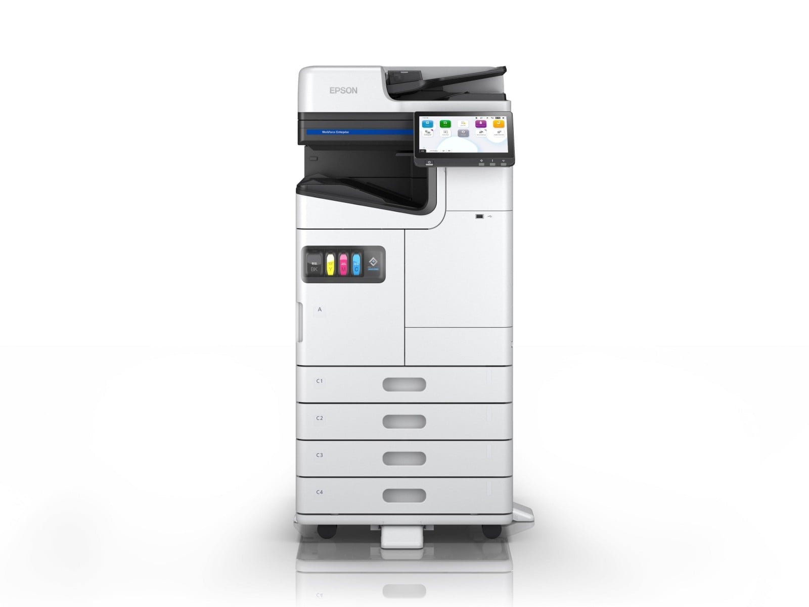 Epson WorkForce Enterprise AM-C4000 - appareil d'impression tout-en-un - impression, numérisation, copie, fax 600 x 2400 DPI A3 RECTO-VERSO DADF 40ppm Wi-Fi Air