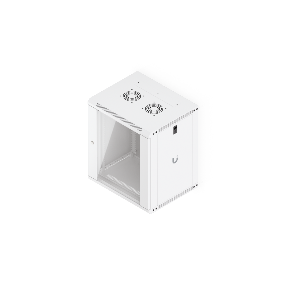 Ubiquiti UACC-Rack-12U-Wall-450-G Armoire Rack 12U, 450 mm, Porte en Verre