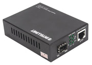 Intellinet 508216 convertisseur de support réseau 1000 Mbit/s Noir