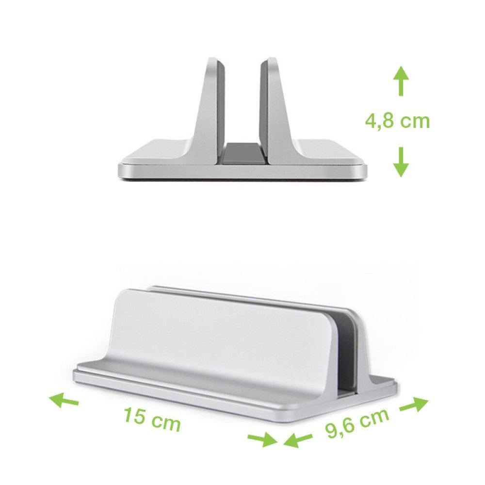 "Techly ICA-TBL 010 Support d'ordinateur portable vertical 17"" avec réglage de la largeur"