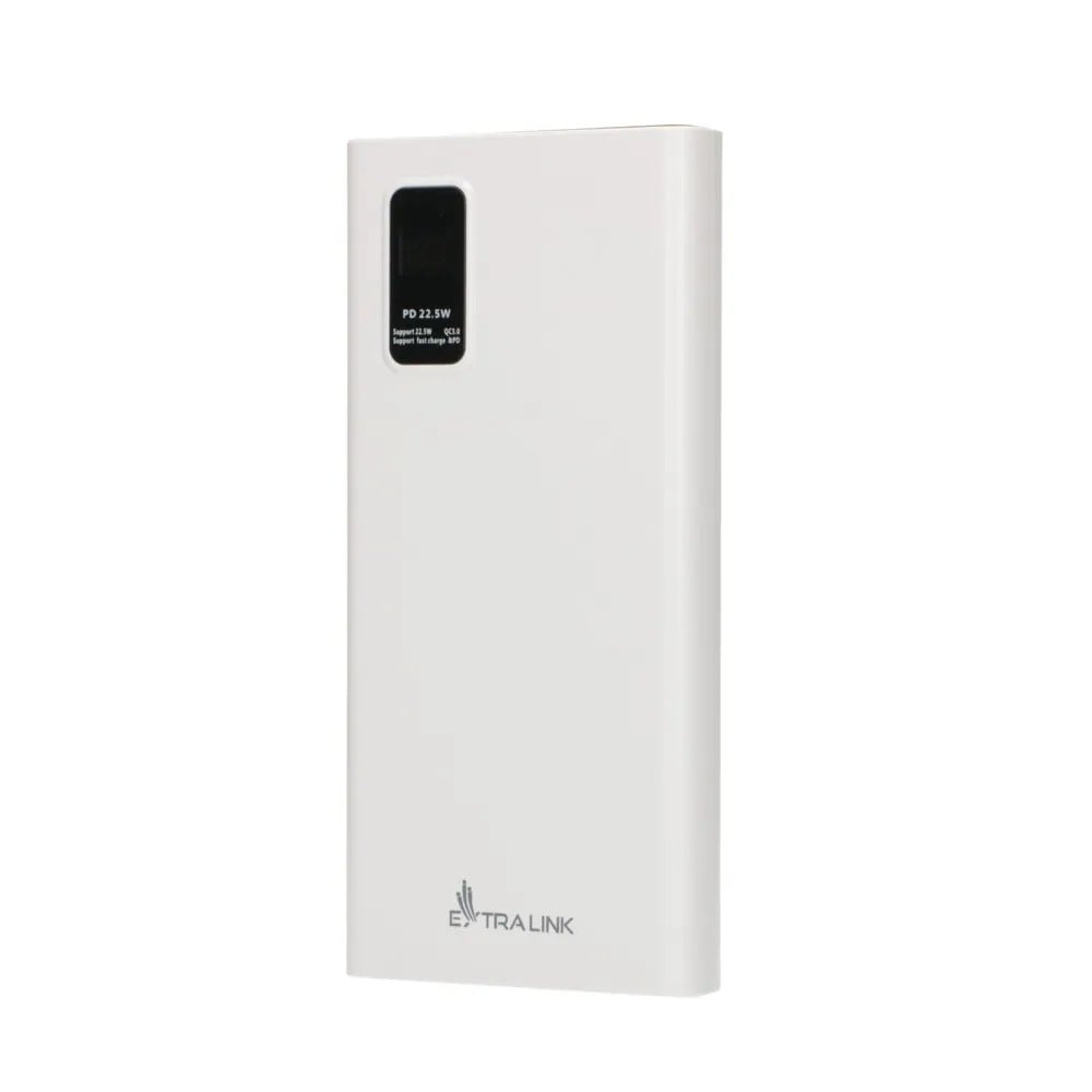 Extralink EPB-067W banque d'alimentation électrique Lithium Polymere (LiPo) 10000 mAh Blanc