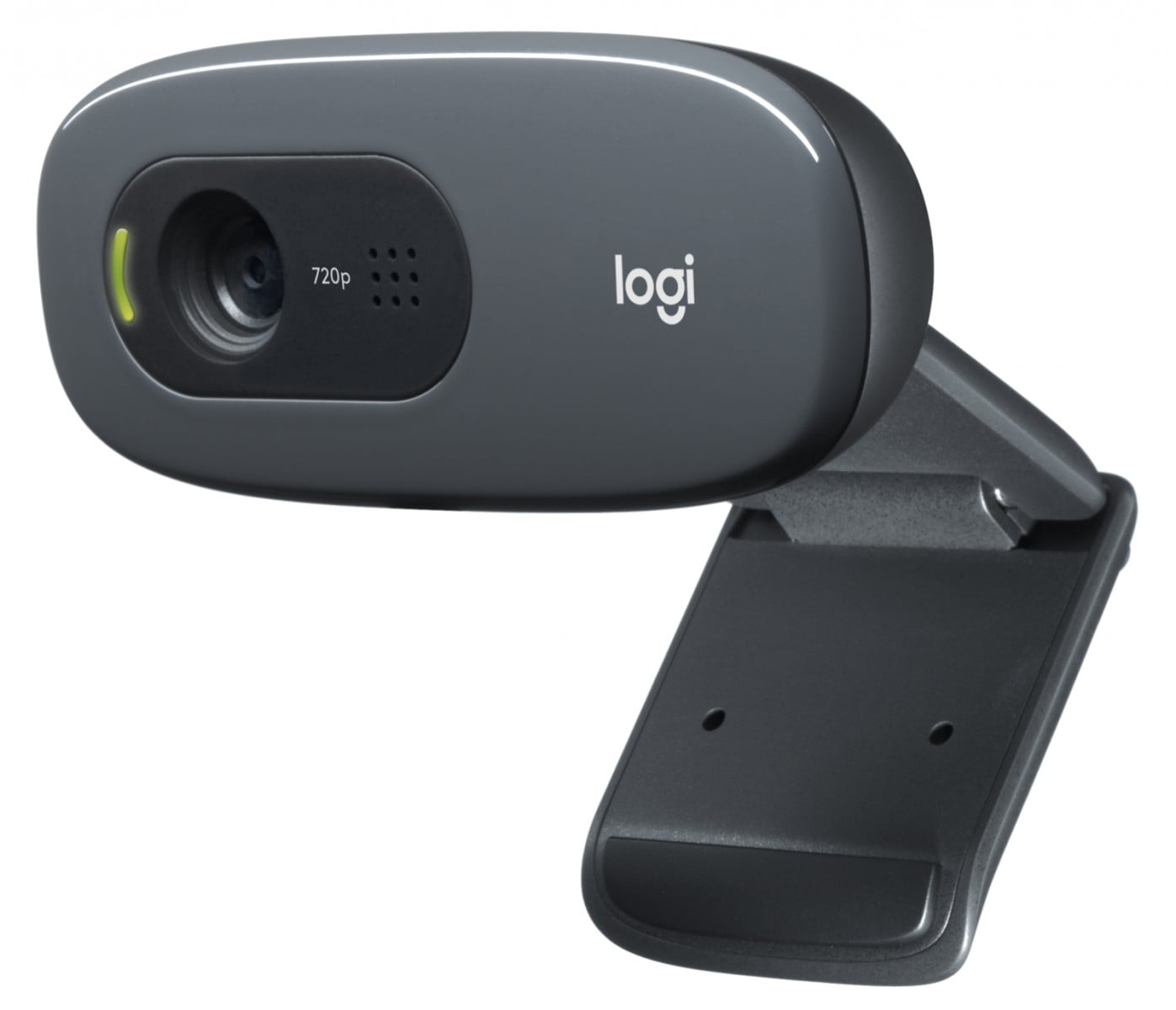 Logitech 960-000584 webcam 3 MP 1280 x 720 pixels USB Gris, Gris foncé