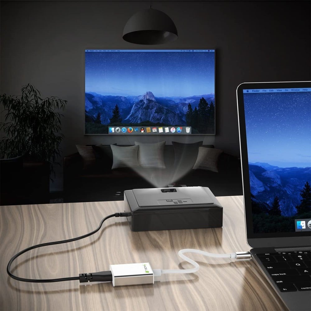 Techly IADAP USB31-HDMI Adaptateur USB-C vers HDMI UHD*60Hz M/F