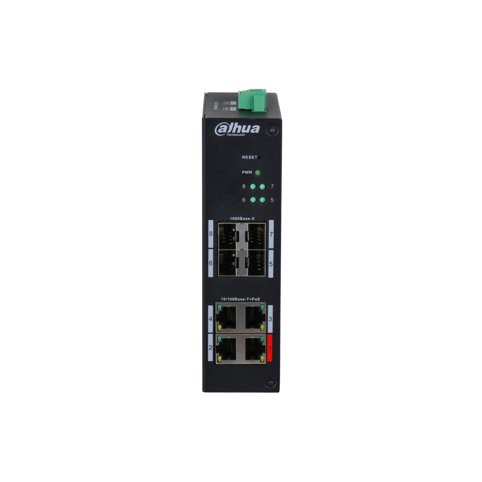 Dahua HS4408-4ET-96 8-portowy zarz¹dzany switch o wysokiej odpornoœci z 4 portami PoE