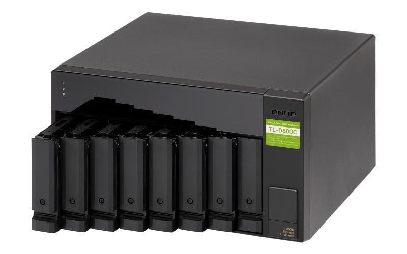 Desktop 8Bay JBOD Expansion unit USB-C