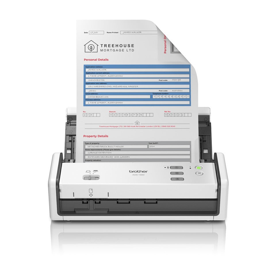 BROTHER ADS-1300 Document Scanner