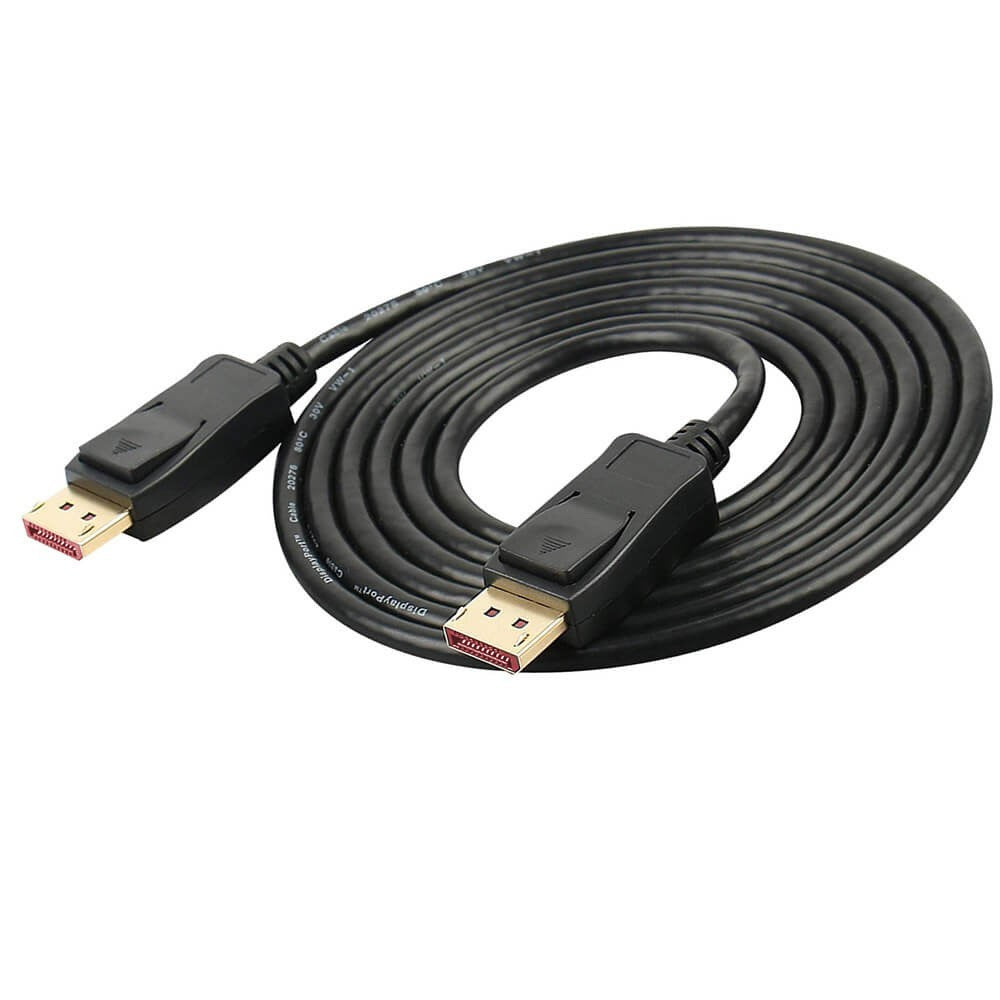 Techly ICOC DSP-A14-050NT Câble DisplayPort vers DisplayPort 1.4 8K*60Hz M/M 5m