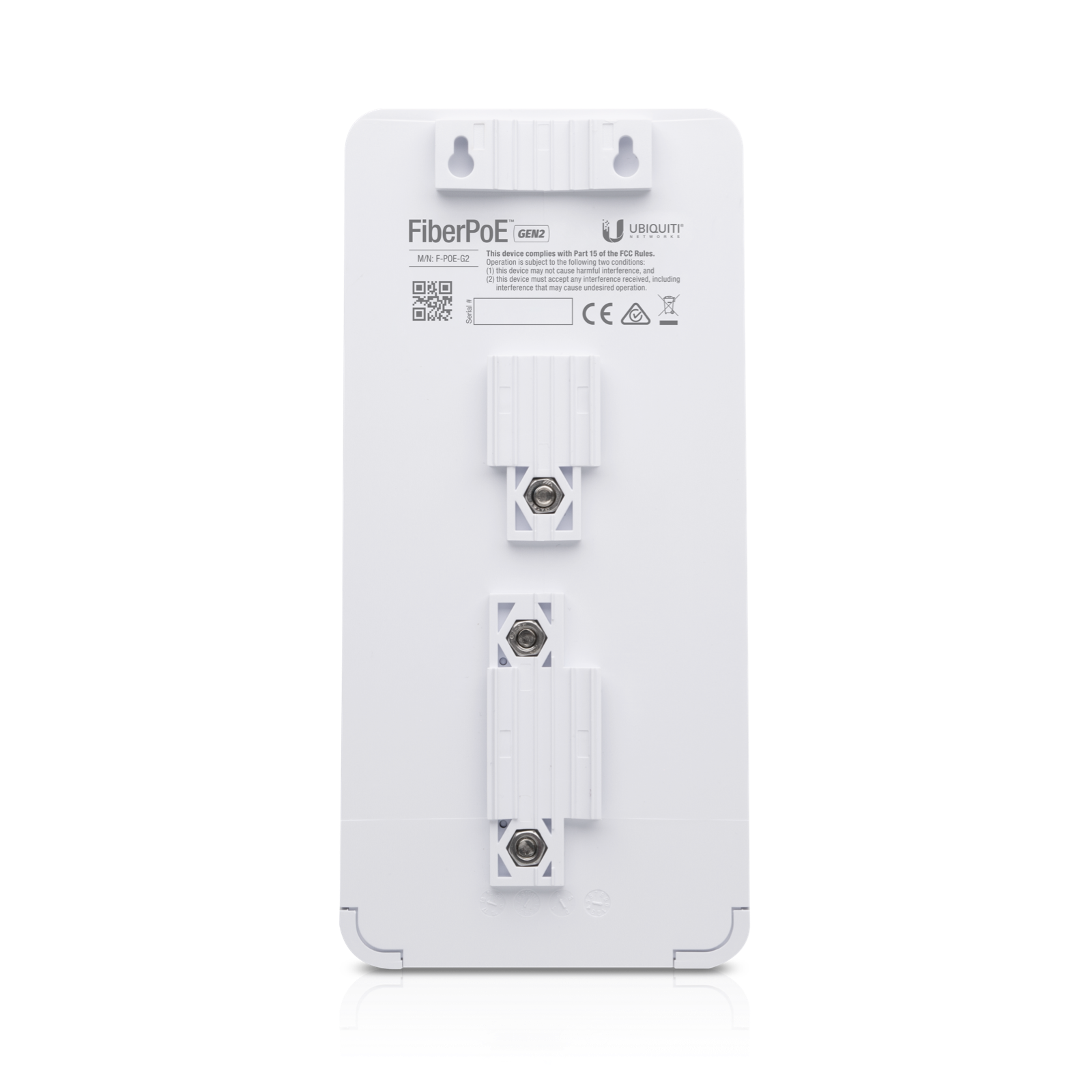 Ubiquiti Networks F-POE-G2 convertisseur de support réseau Interne 1000 Mbit/s Blanc