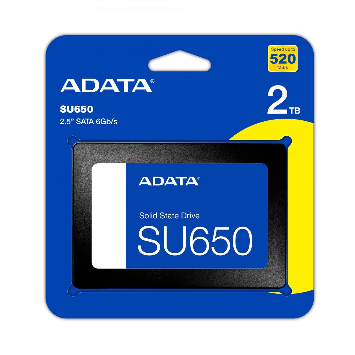 "ADATA SU650 2 To 2.5"" Série ATA III 3D NAND"
