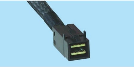Supermicro CBL-SAST-0550 câble Serial Attached SCSI (SAS) 0,25 m Noir