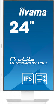 "iiyama ProLite XUB2497HSU-W2 écran plat de PC 60,5 cm (23.8"") 1920 x 1080 pixels Full HD LED Blanc"