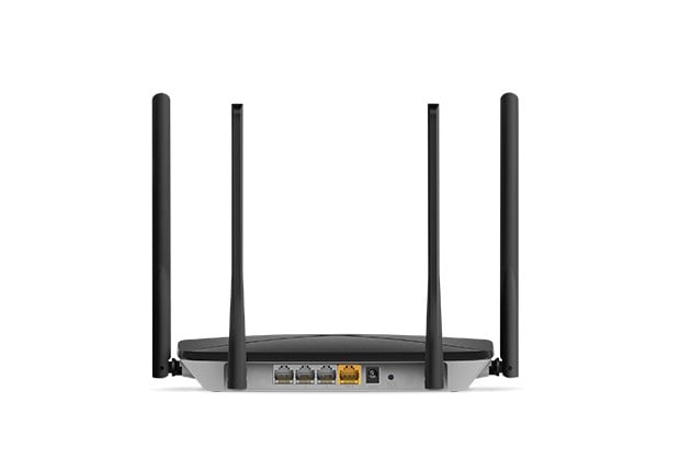 Mercusys AC12G routeur sans fil Gigabit Ethernet Bi-bande (2,4 GHz / 5 GHz) Noir