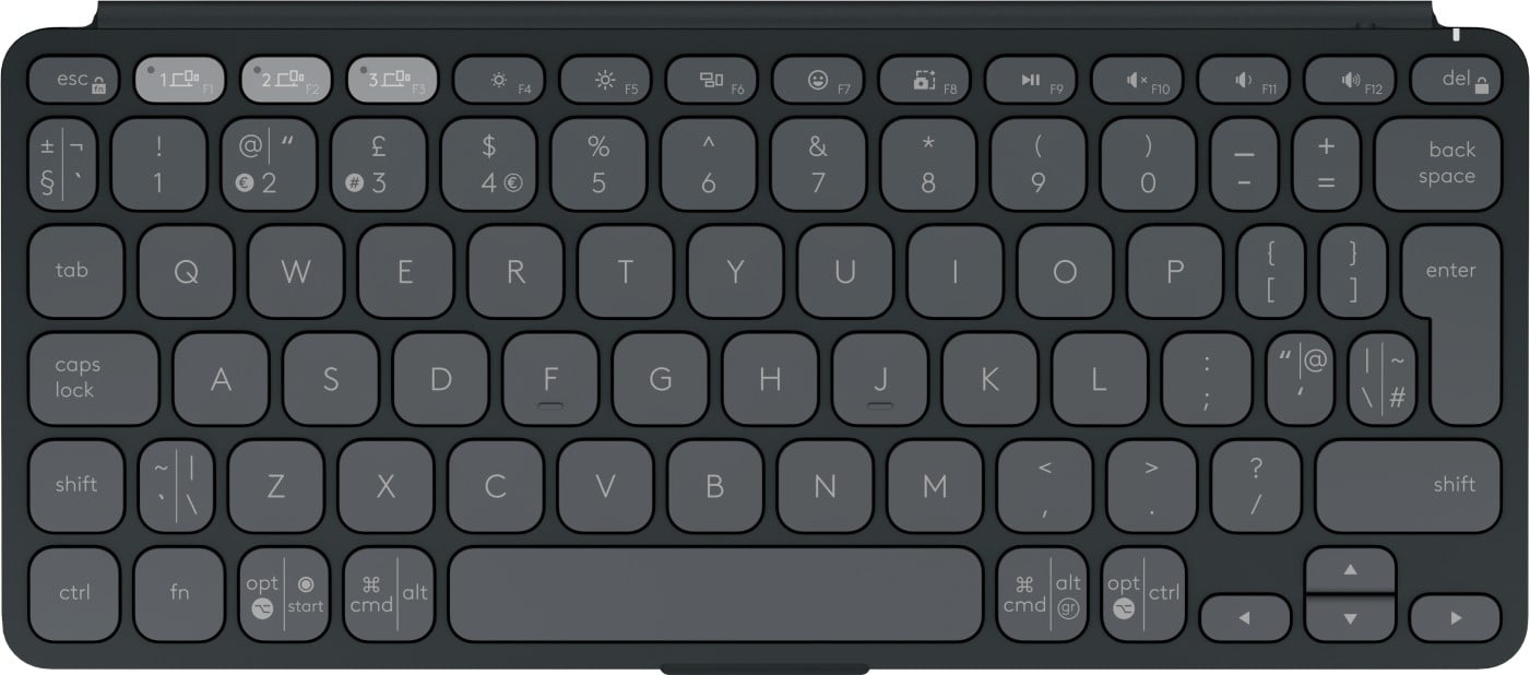 Logitech 920-012984 Keys-To-Go 2 Clavier Graphite