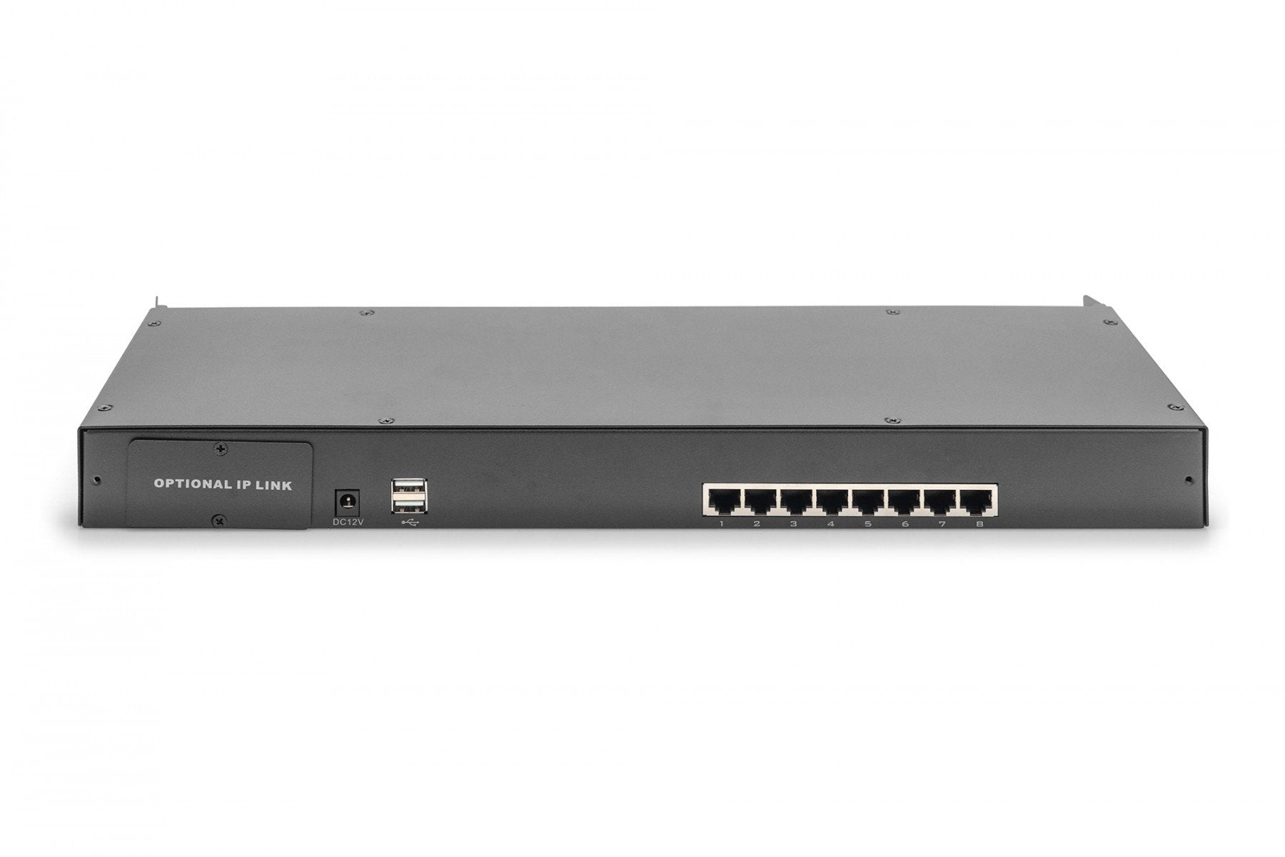 Digitus DS-72216 commutateur écran, clavier et souris Grille de montage Noir