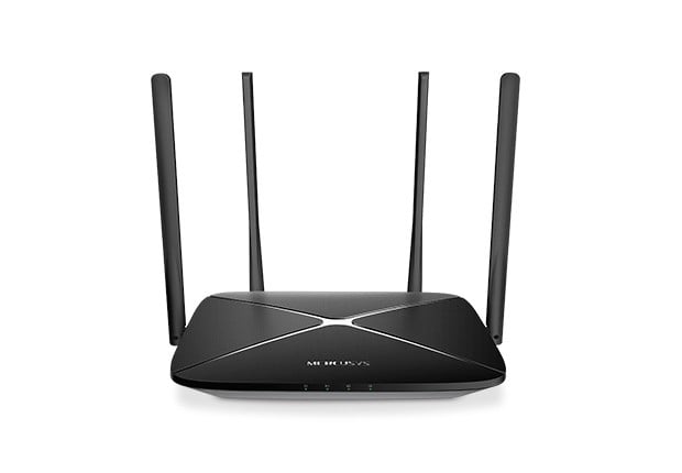 Mercusys AC12G routeur sans fil Gigabit Ethernet Bi-bande (2,4 GHz / 5 GHz) Noir