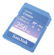 Extreme PRO 256GB V60 Blue Creator Card