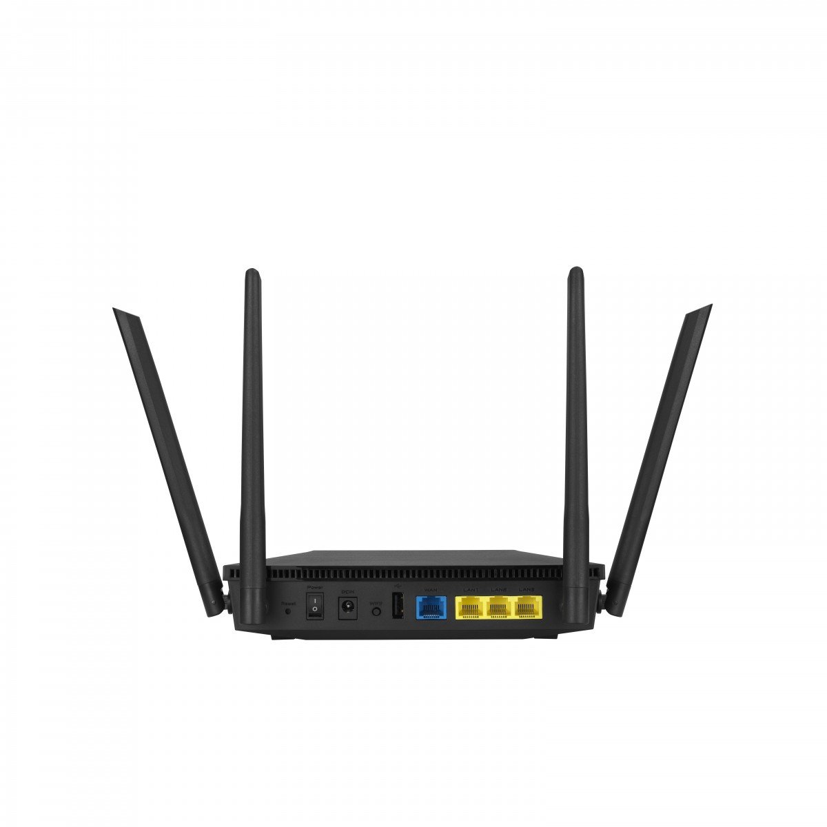 ASUS RT-AX53U AX1800 Dual Band WiFi 6 802.11ax Router supporting MU-MIMO and OFDMA technology with AiProtection