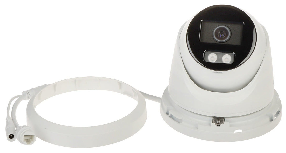 Hikvision DS-2CD2346G2H-IU(2.8mm)(eF) Caméra réseau fixe turret 4 MP alimentée par Darkfighter