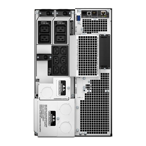 APC Smart-UPS SRT 10000VA UPS Rack AC 230/380/400/415V 10 kW 10000VA 3-phase / 1-phase Ethernet 10/100 USB oc 14 6U BK