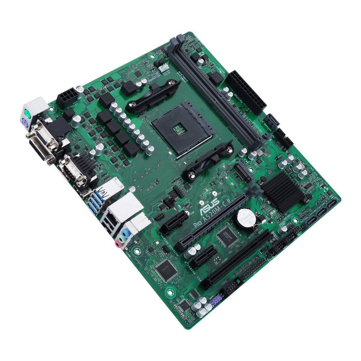 ASUS PRO A520M-C II/CSM AM4 2xDDR4 4xSATA 1xM.2 1xDsub 1xDVI 1xHDMI 1xDP MB