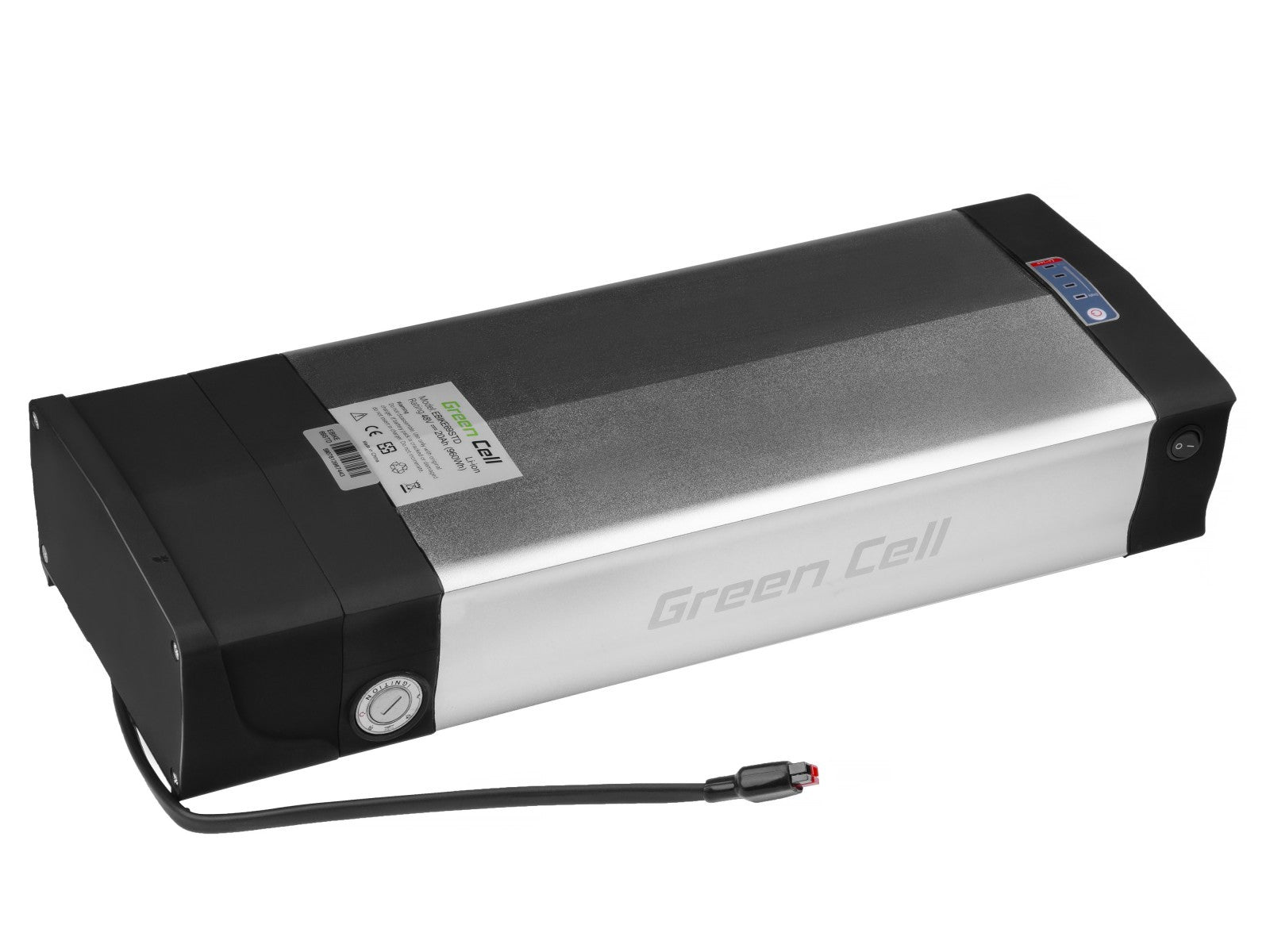 Green Cell EBIKE69STD Batterie 20Ah (960Wh) pour vélo électrique E-Bike 48V