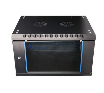 Extralink EX.7232 étagere 6U Rack monté sur le mur Noir