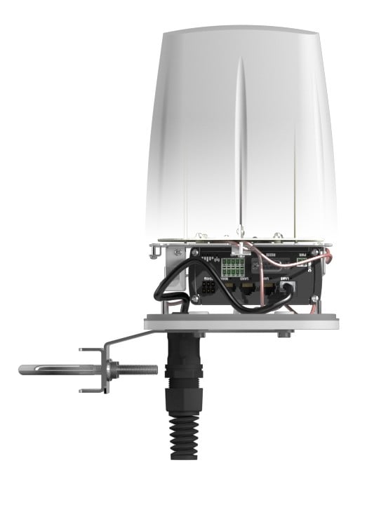 QuWireless A955S Antenne Omnidirectionnelle 4 dBi Gain 0.694-2.7 GHz