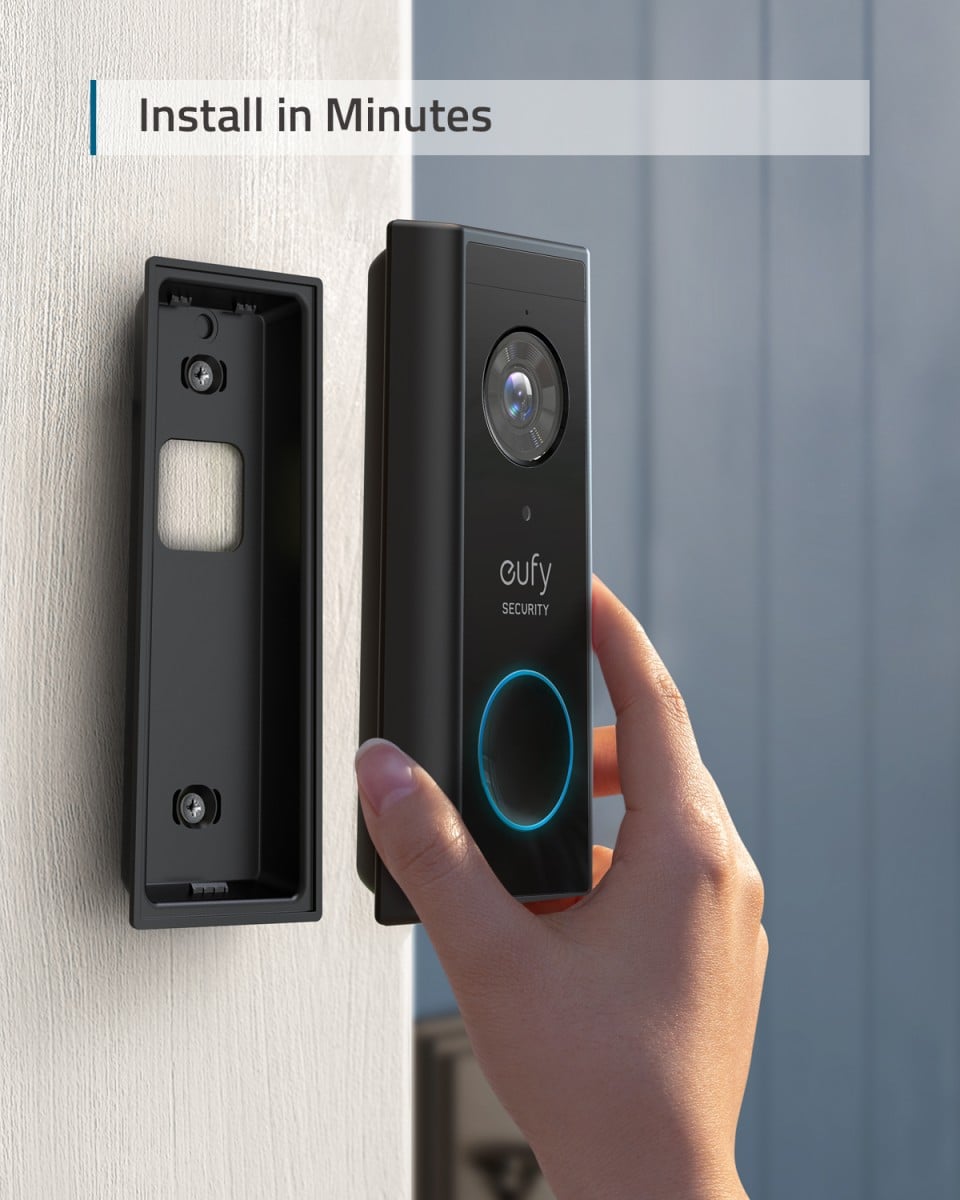 Eufy Security Video Noir, Blanc