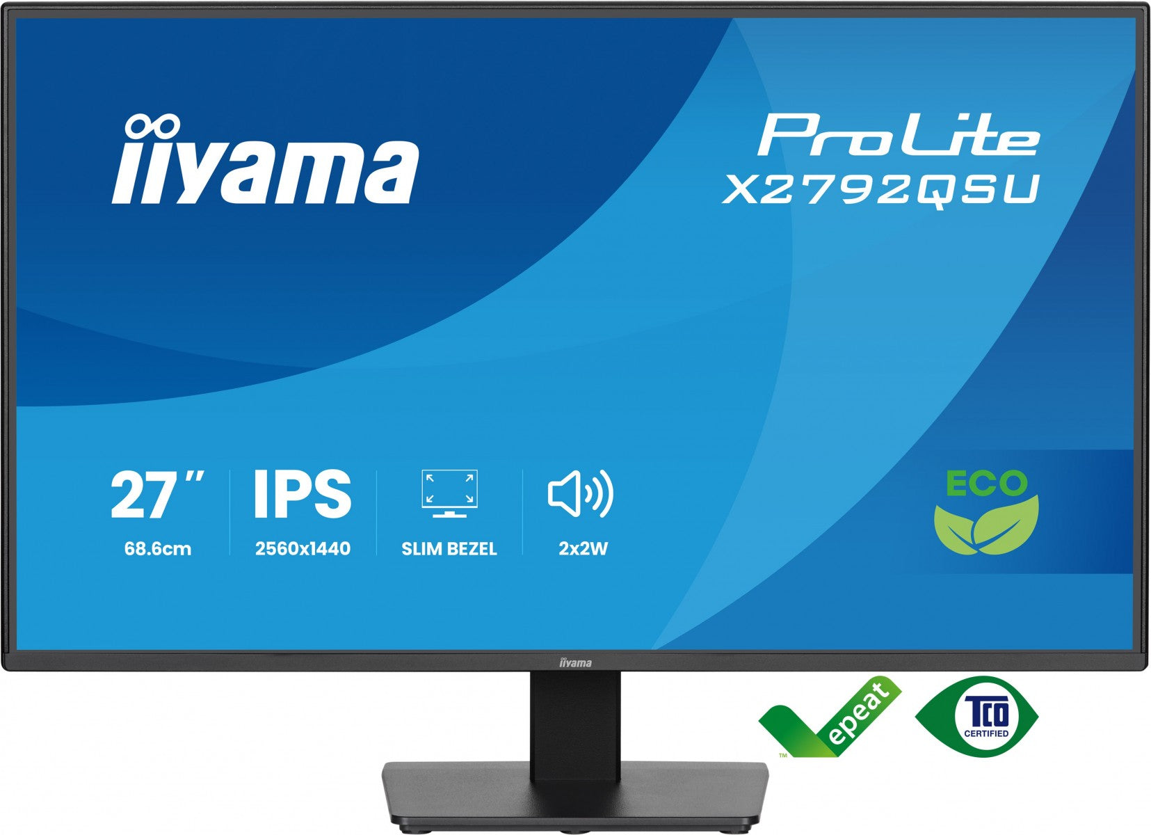 iiyama X2792QSU-B1 24" Eco IPS LCD 120H