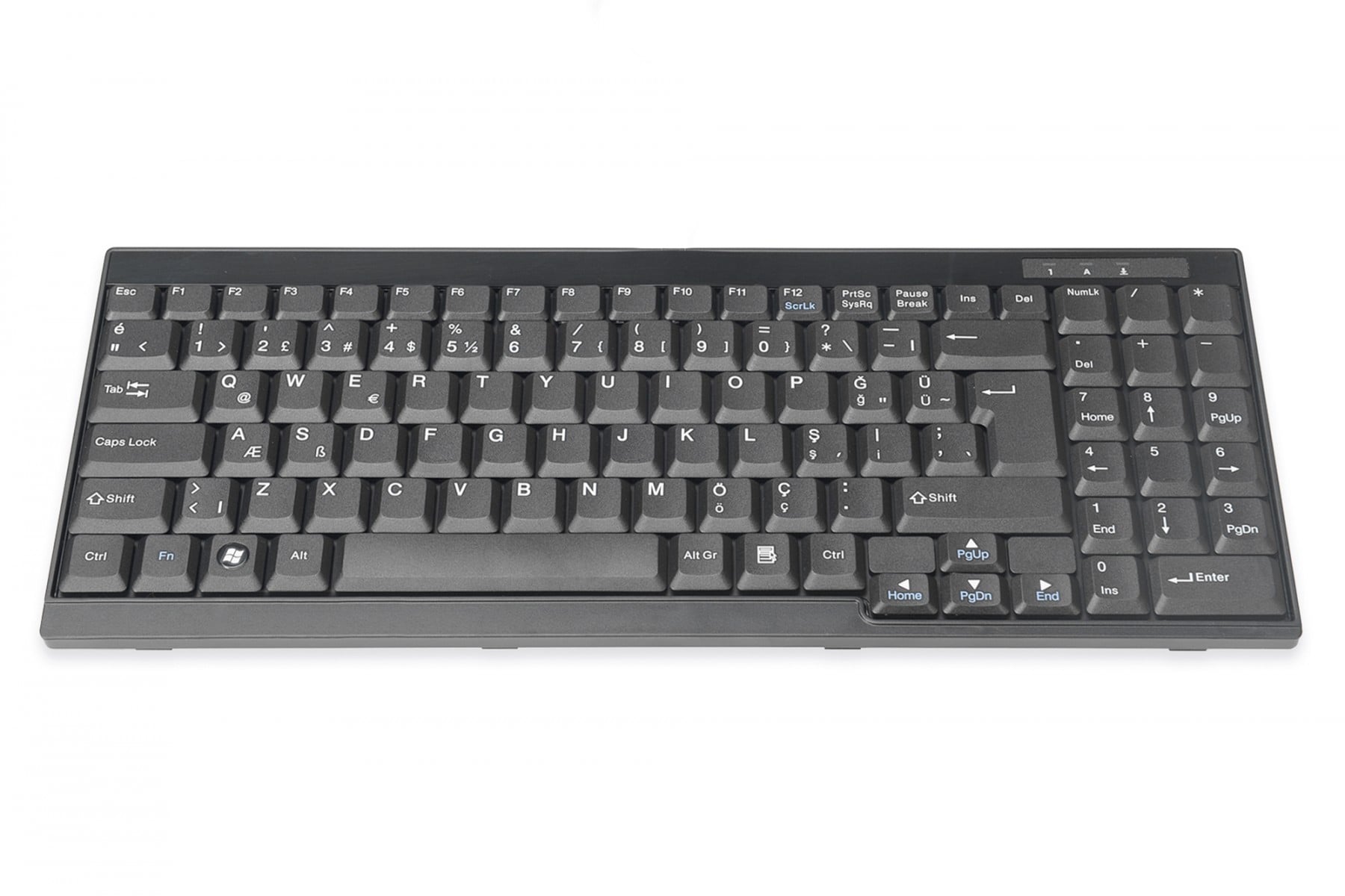 Digitus DS-72000TR clavier Universel Turc Noir