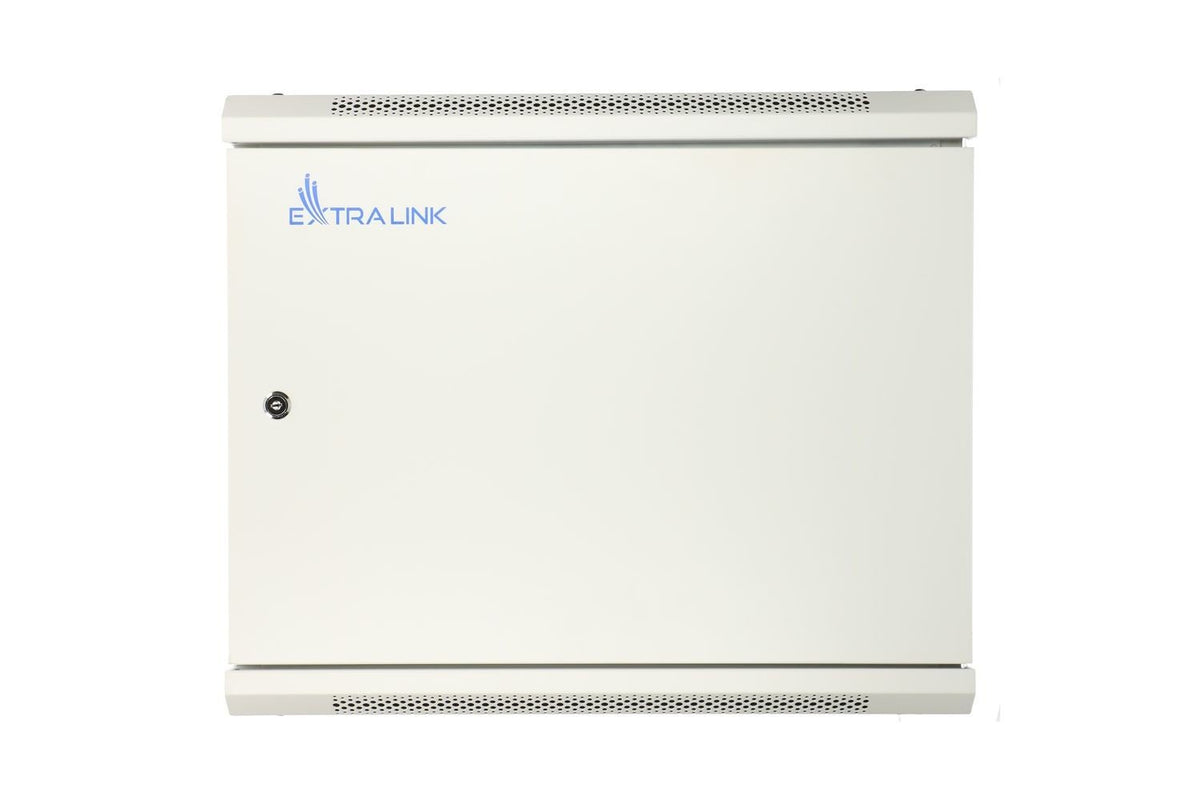 "Extralink szafa wisz 19\"" 6U 600mm szara d. blaszane 9U Rack monté sur le mur Gris"
