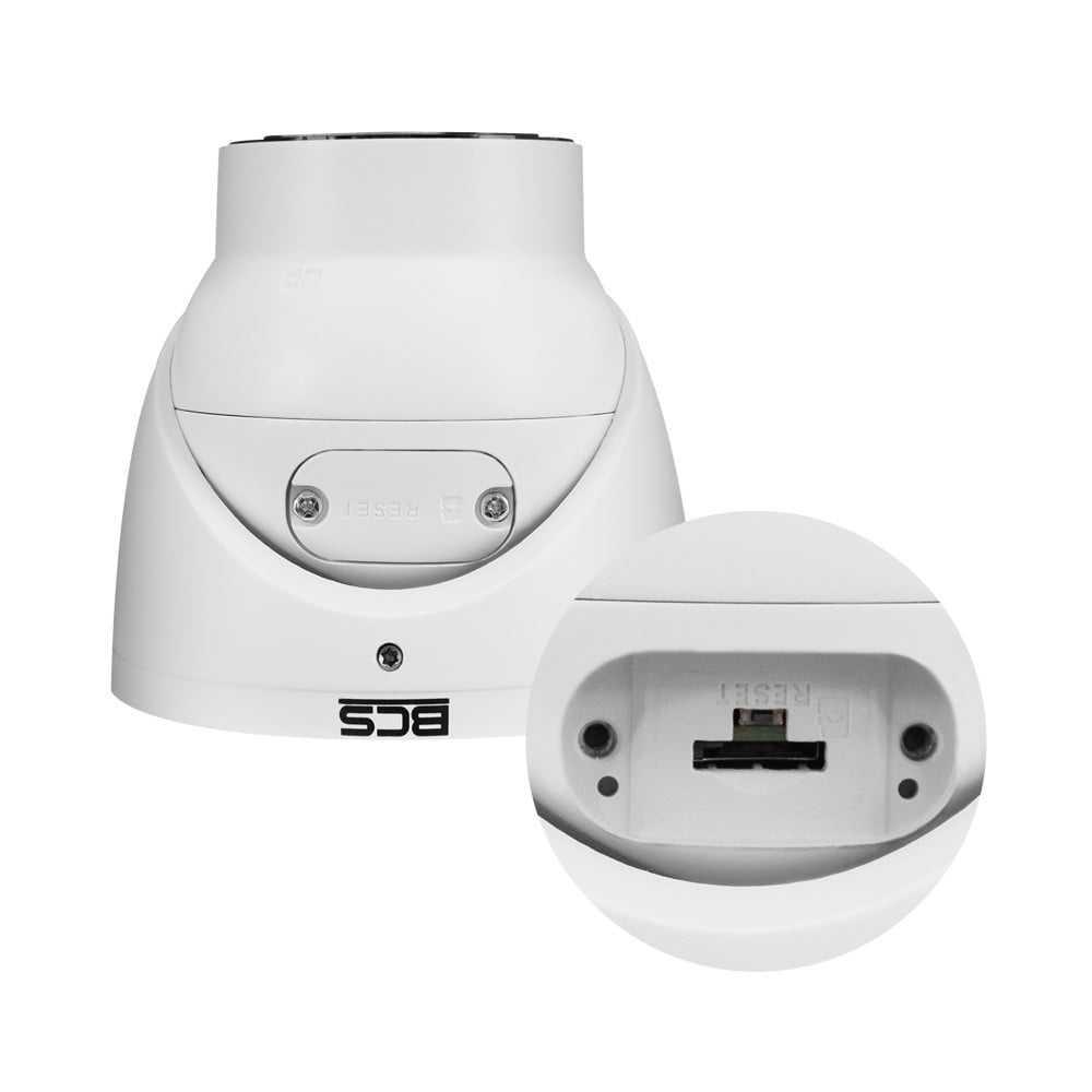 BCS BCS-L-EIP14FCL3-Ai1 Caméra dôme IP 4MP avec technologie NightColor et microphone