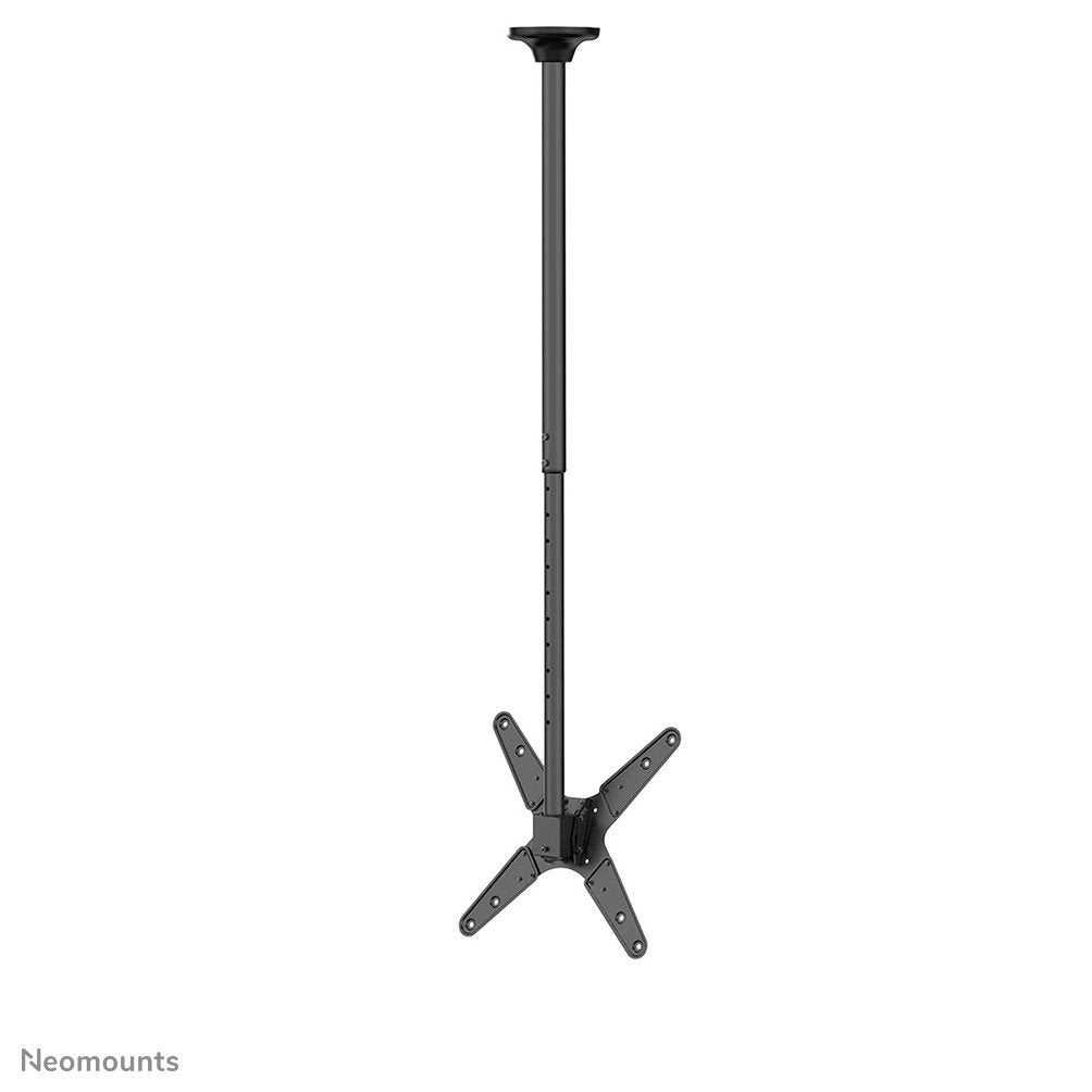 NEOMOUNTS FPMA-C340BLACK Support de plafond pour écran de 32-75p - h 106-156 cm