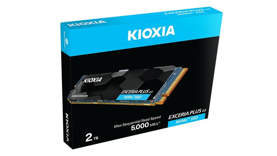 KIOXIA EXCERIA PLUS NVMe M.2 2280 2TB