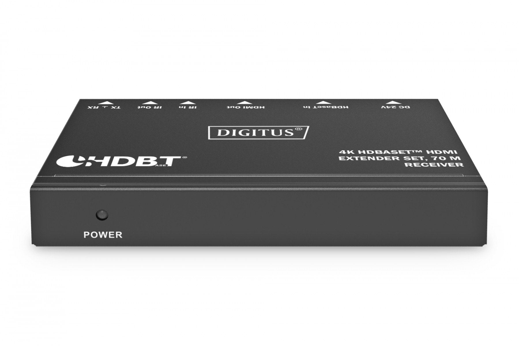Digitus DS-55520 extension audio/video Émetteur et récepteur AV Noir