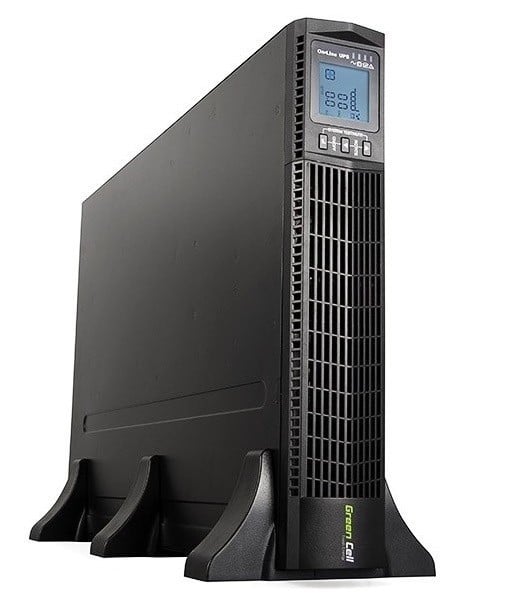 Green Cell UPS15 alimentation d'énergie non interruptible Double-conversion (en ligne) 1999 VA 900 W 6 sortie(s) CA