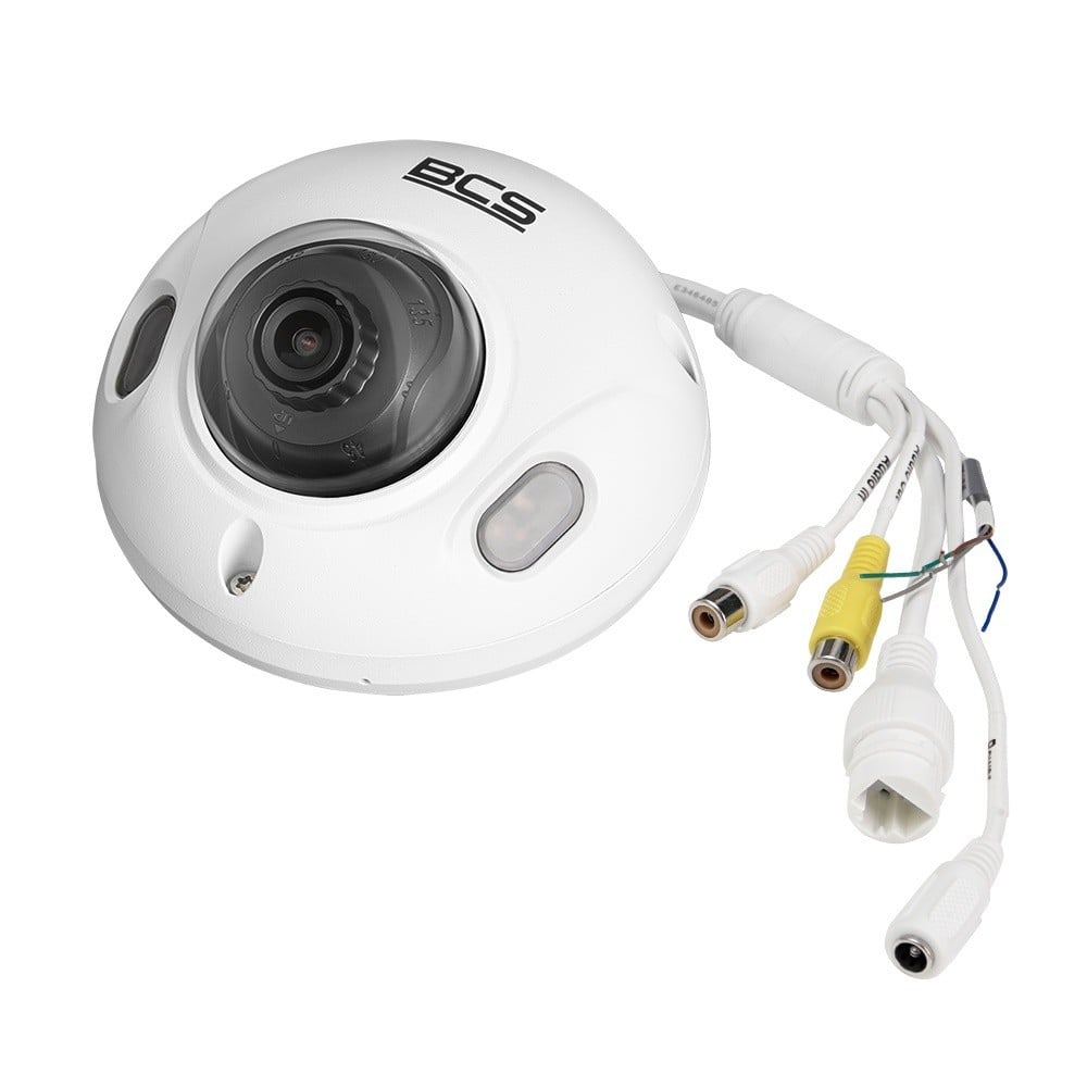 BCS BCS-L-DMIP25FSR3-Ai1 Caméra dôme IP 5MP avec IR, WDR et fonctionnalités intelligentes