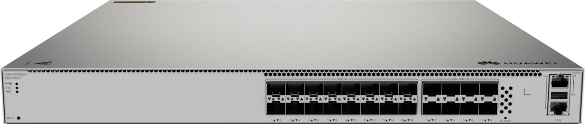 HUAWEI S620-16X8YZ 16x10GE SFP+ ports 8x25GE SFP28 ports expansion card slot with 1xAC power module eKit