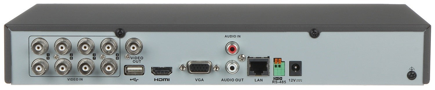 Hikvision iDS-7208HQHI-M1/XT DVR AcuSense 8 canaux 1080p 1U H.265