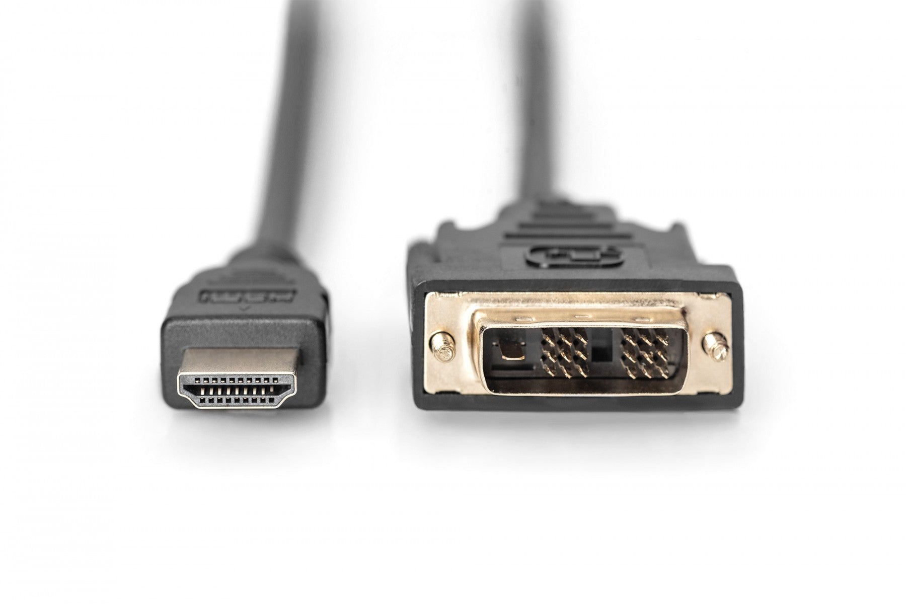 Digitus DB-330300-020-S câble vidéo et adaptateur 2 m HDMI Type A (Standard) DVI-D Noir