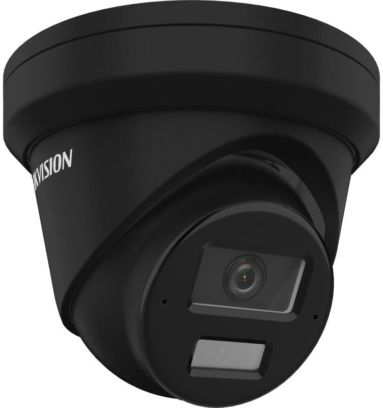 Hikvision DS-2CD2383G2-LI2U(2.8mm)(NOIR) Caméra réseau turret fixe 8 MP avec Acusense et éclairage hybride intelligent