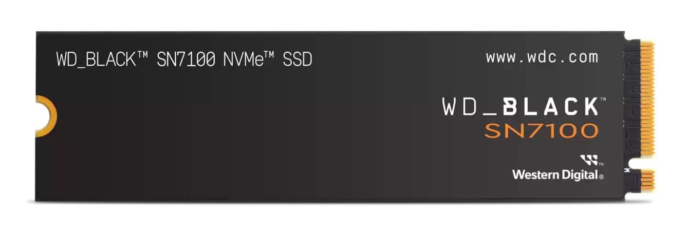 WD Black SN7100 NVMe SSD 500Go M.2 2280 POWERED BY SANDISK