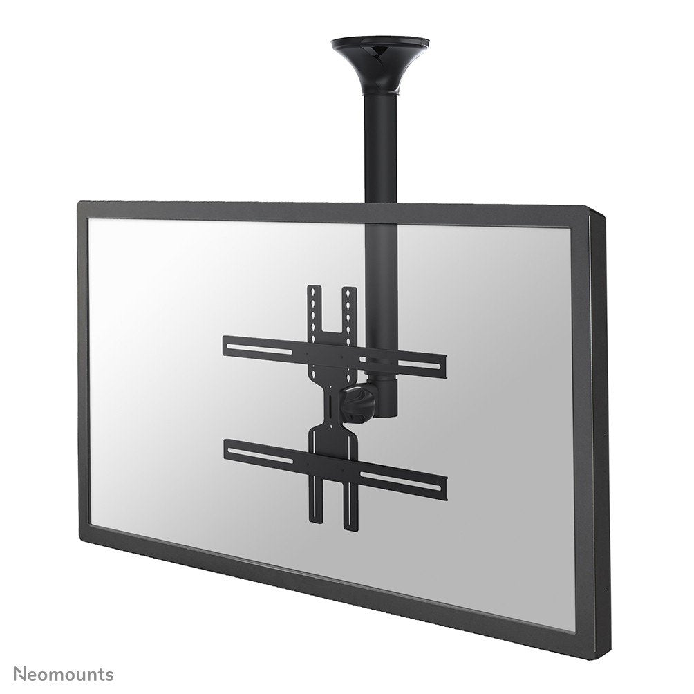 NEOMOUNTS FPMA-C400BLACK Support de plafond pour écran de 32-60p - h 64-104 cm