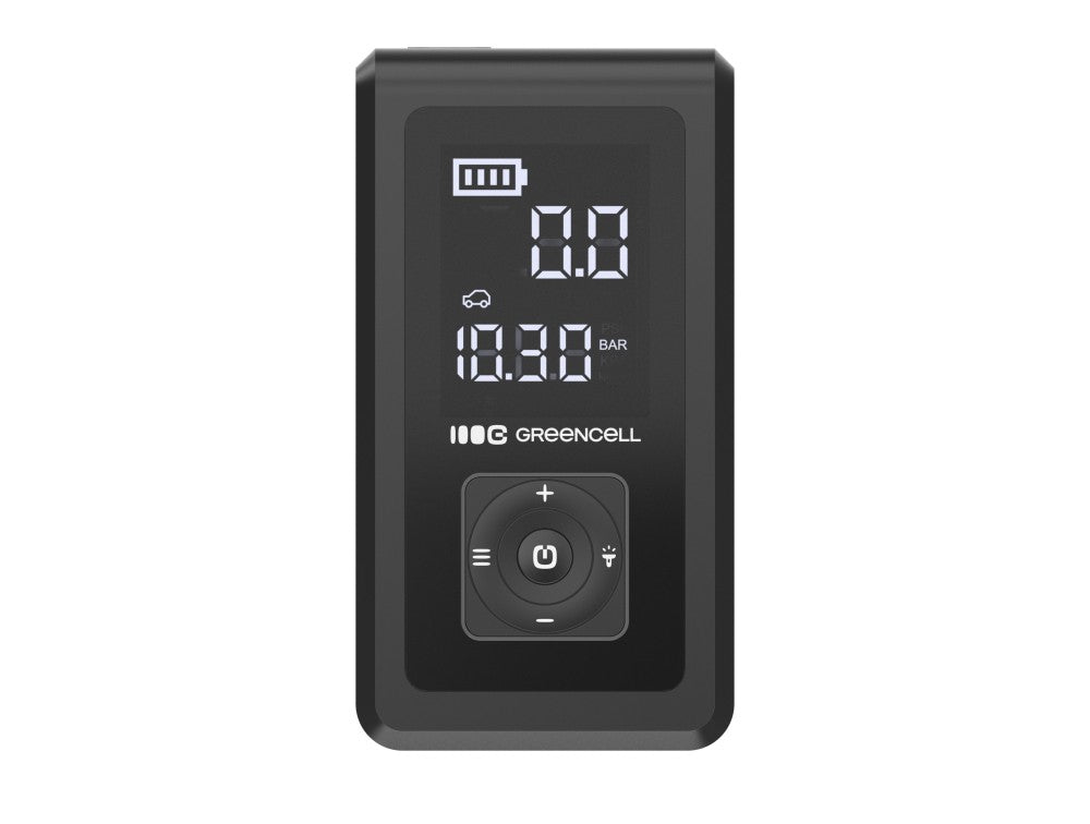 Green Cell CJSGC03 PowerBoost Air Démarreur Powerbank pour voiture avec compresseur 29.6Wh 1000A