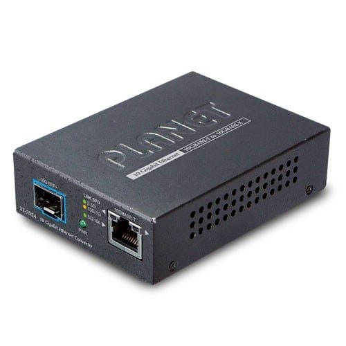 PLANET XT-705A convertisseur de support réseau 10000 Mbit/s Multimode, Monomode